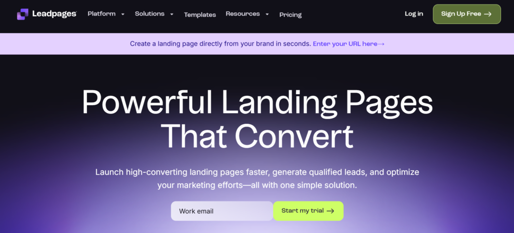 image of leadpages