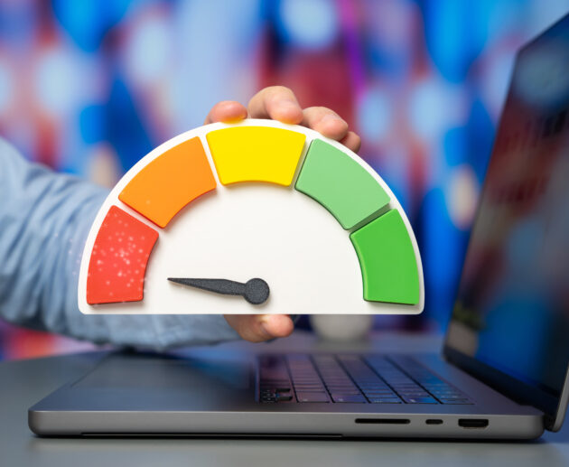 a businessman holding a performance scale showing 2026 03 08 01 47 31 utc scaled