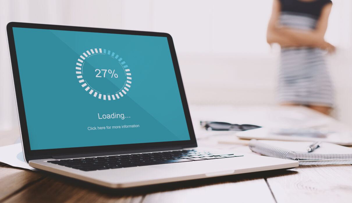 close up of freelancer laptop with loading bar on 2026 01 08 23 14 51 utc scaled