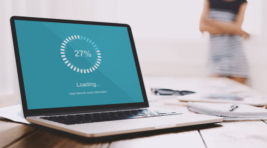 close up of freelancer laptop with loading bar on 2026 01 08 23 14 51 utc scaled