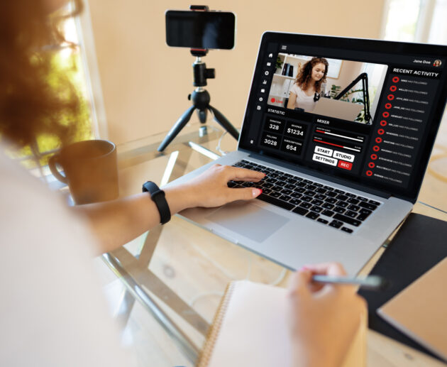 close up portrait of young woman in black headphon 2026 01 08 06 57 59 utc scaled