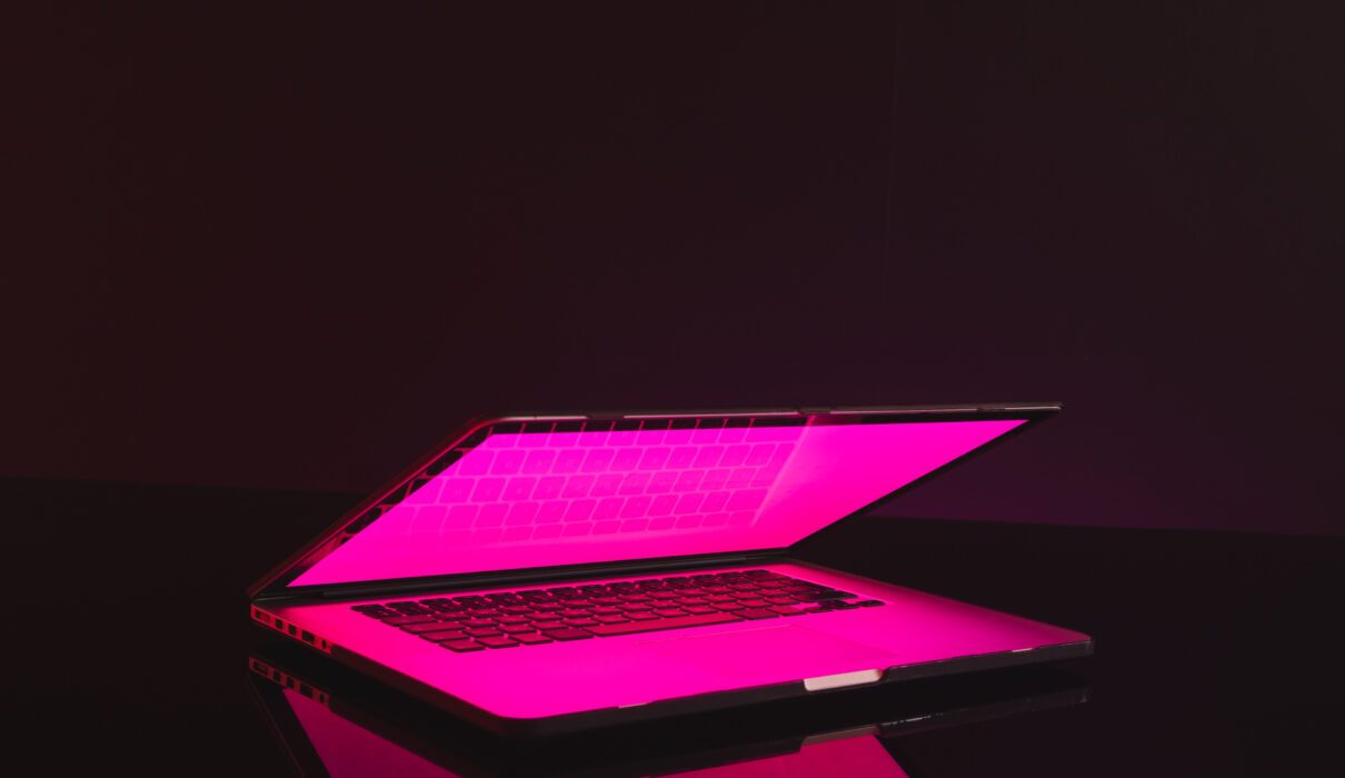 composite of laptop with glowing screen and copy s 2026 01 09 11 20 04 utc