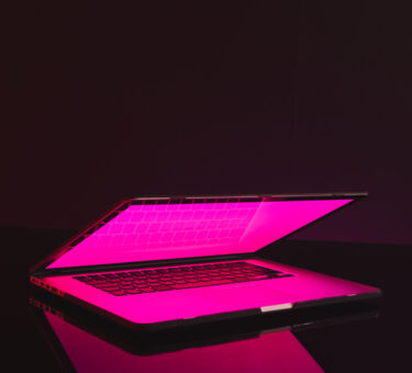 composite of laptop with glowing screen and copy s 2026 01 09 11 20 04 utc