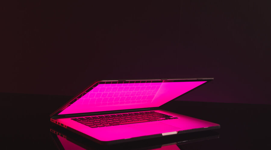 composite of laptop with glowing screen and copy s 2026 01 09 11 20 04 utc