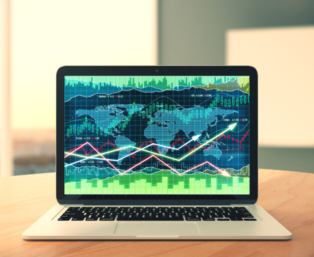 laptop screen with business chart with arrows on w 2026 01 11 08 38 56 utc scaled
