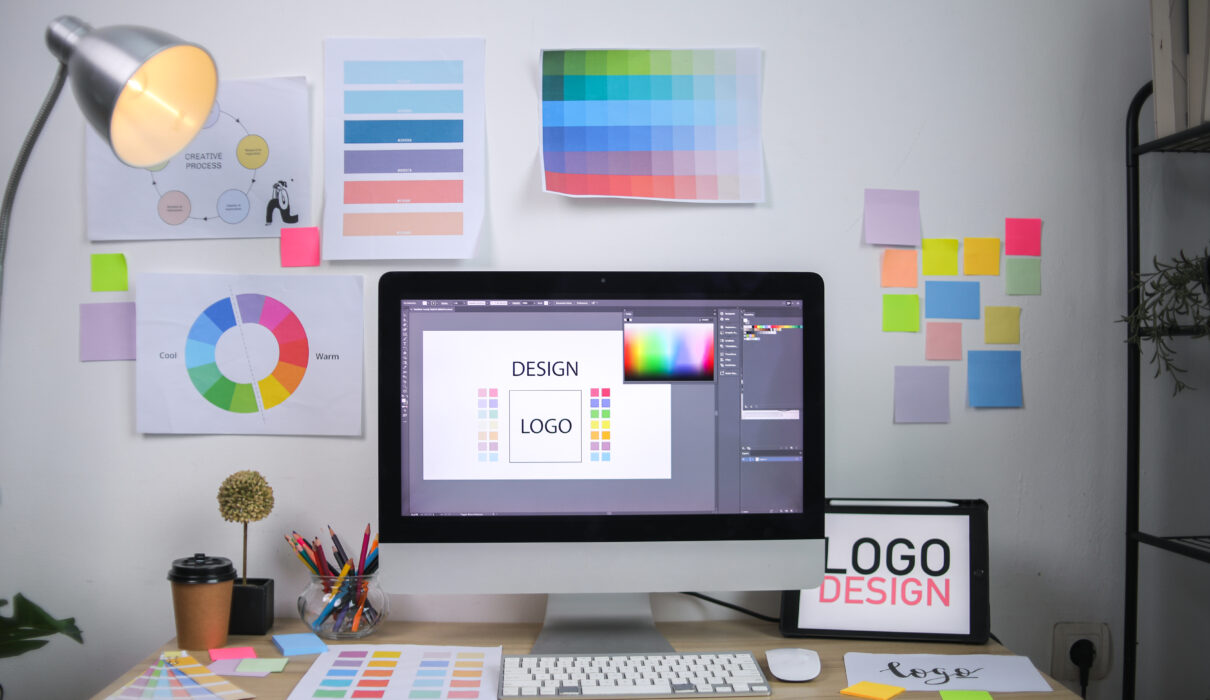 modern graphic design workspace with computer show 2026 01 22 04 14 04 utc scaled