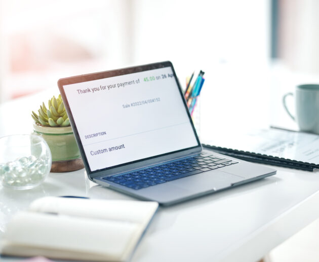 online payment confirmation laptop and empty offi 2026 01 09 11 04 30 utc scaled